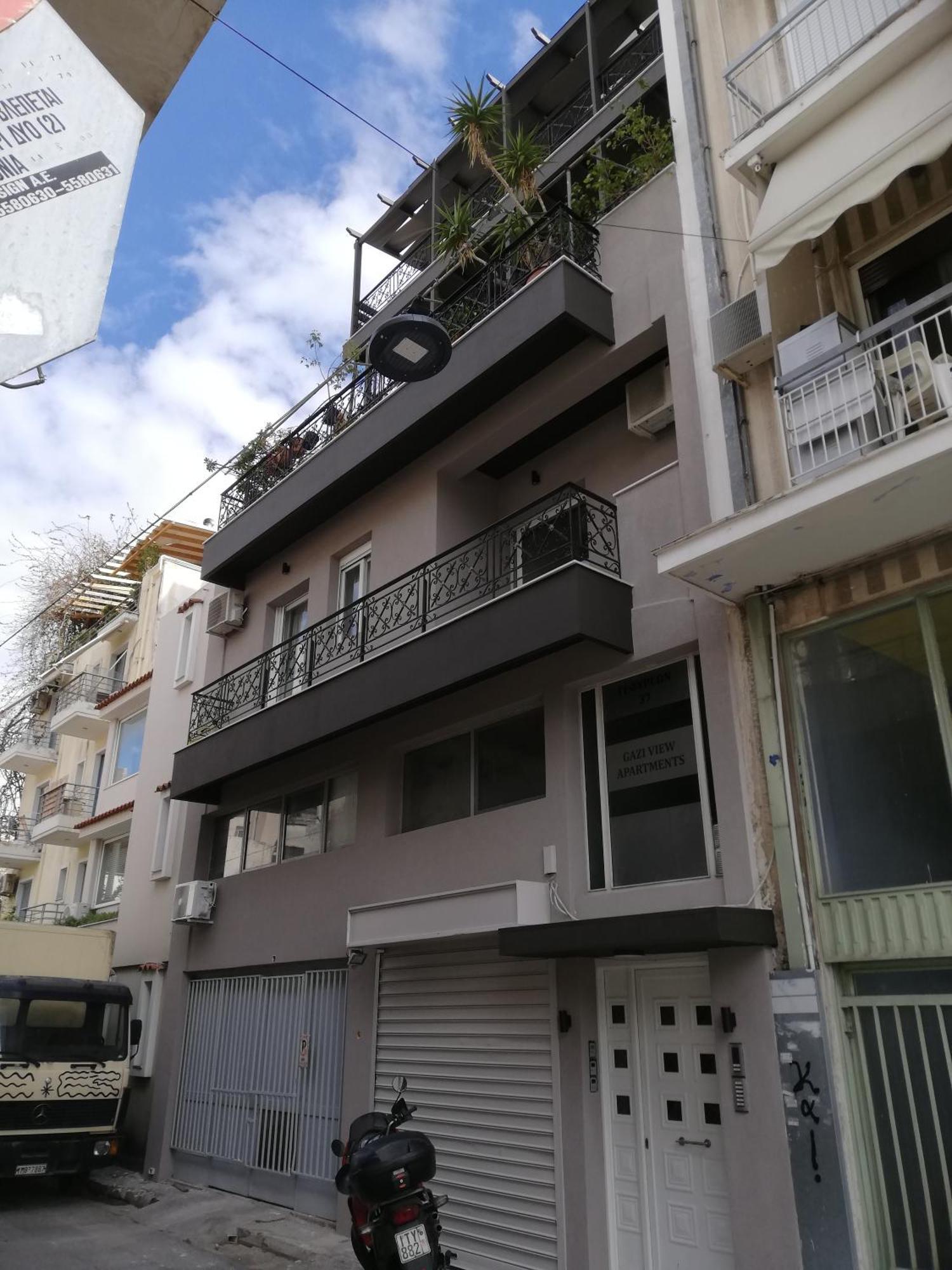 Gazi View Apartments #1 雅典 外观 照片